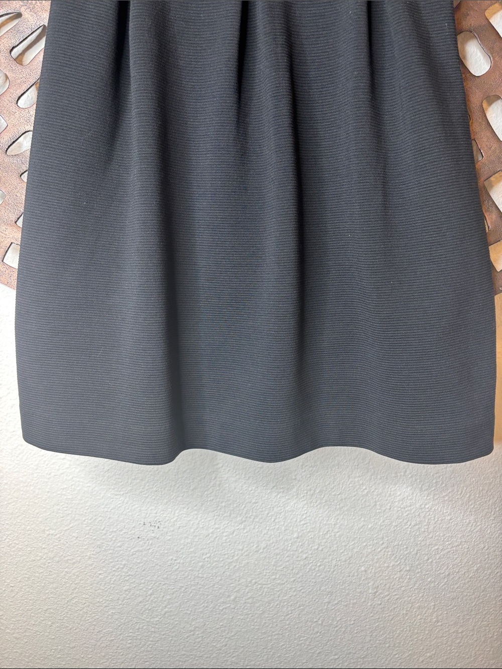 🖤Madewell Pleated Midi Dress Womens 4 Black Sleeveless Cocktail Party Wedding🖤 - Picture 3 of 12